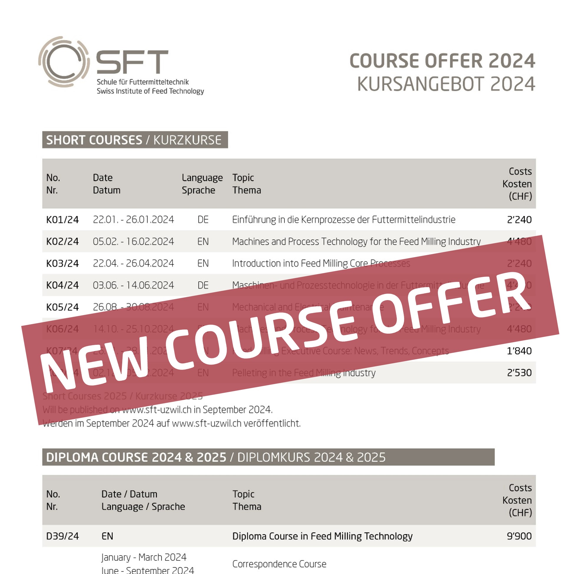 Take A Look At The New Course Offer 2024 SFT Schule F R   New Course Offer 2024 